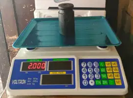 Timbangan digital Murah 30 Kg Tera Baru Legal dari Metrologi Voltron