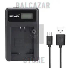 Charger Canon CB-2LHT CB2LHT CB-2LHE Baterai NB-13L G7X G5X G9X SX720