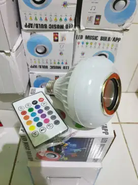 Speaker bluetooth lampu nyala berwarna-warni suara besar