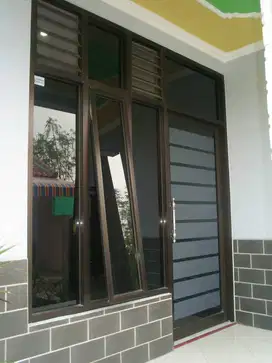 Kusen, Pintu, Jendela Aluminium dan Kaca