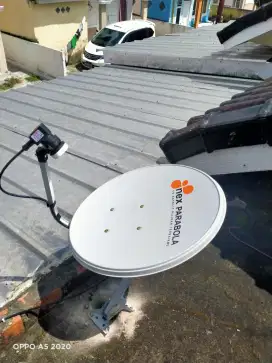 Antena parabola mini gratis tanpa iuran