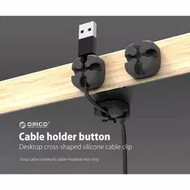 ORICO Baseus UGREEN Klip Holder Organizer Kabel Slot Velcro Strap Ori