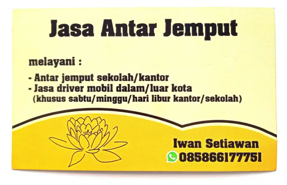 Jasa antar jemput