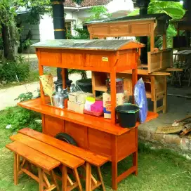 Gerobak angkringan bayar ditempat