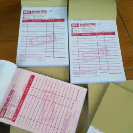 Cetak dan produksi bon/nota harga murah dan cepat