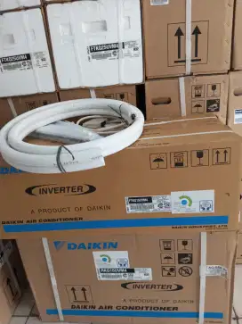 DAIKIN INVERTER 1/2 PK 110 WATT JUAL BERIKUT PEMASANGAN, GARANSI RESMI