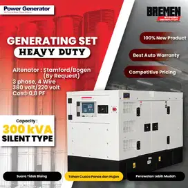 Genset Bremen 300 kVA - Silent Type
