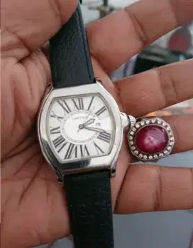 Jam Tangan CartierAgakPetak Quartz dpl