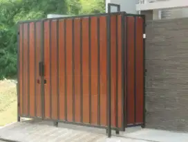 Pagar rumah minimalis grc
