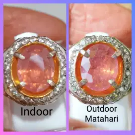 Natural Pinkish Orange Tourmaline 7.03 Carats Memo Notreated