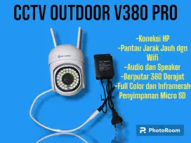 Kamera Cctv Outdoor anti air 3MP Pantau hp V380 Pro