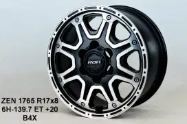 Velg SUV ROH r17 6x139 lbr8 et20