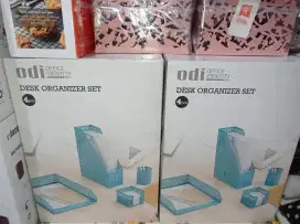 Set Tempat Dokumen Kertas ATK Holder 4 in 1 Hijau Tosca Ace Hardware