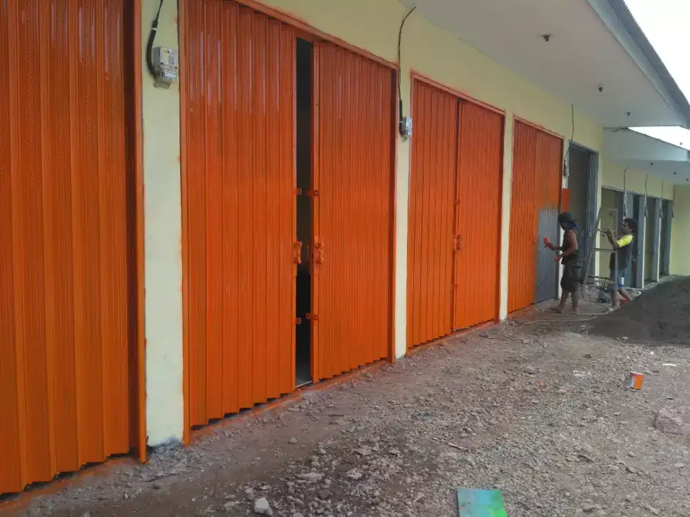 Folding gate dan kaca murah