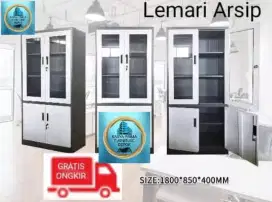 Lemari Arsip Dokumen Besi kuat awet baru 1.600.000 free ongkir pasang