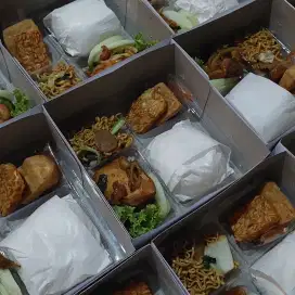 Paket nasi kotak ayam goreng mentega catering  masi box jakarta bekasi