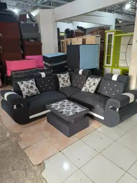 Sofa Bantalan L Minimalis Sudut