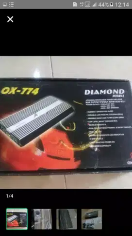 Power audio 4 channel diamond series merk Oxygen Audio