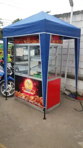 Tenda bongkar psang siap kirim