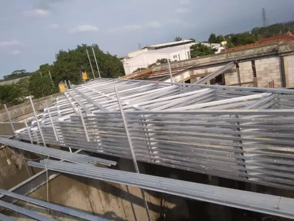 Atap bajaringan dan pemasangan