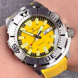 Seiko Monster Homeage Yellow Dial