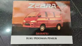 Buku Pedoman Pemilik / Owner Manual Daihatsu Zebra
