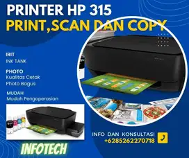 HP Ink Tank 315 All-in-One TERBARU Garansi Gratis Ongkir