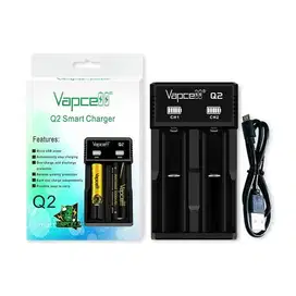 Charger Batrei Vapecell Q2 Authentic Smart Charger