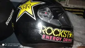 HELM MURAH AIROH ROCKSTAR LIMITED EDITION JARANG PAKAI ukuran L