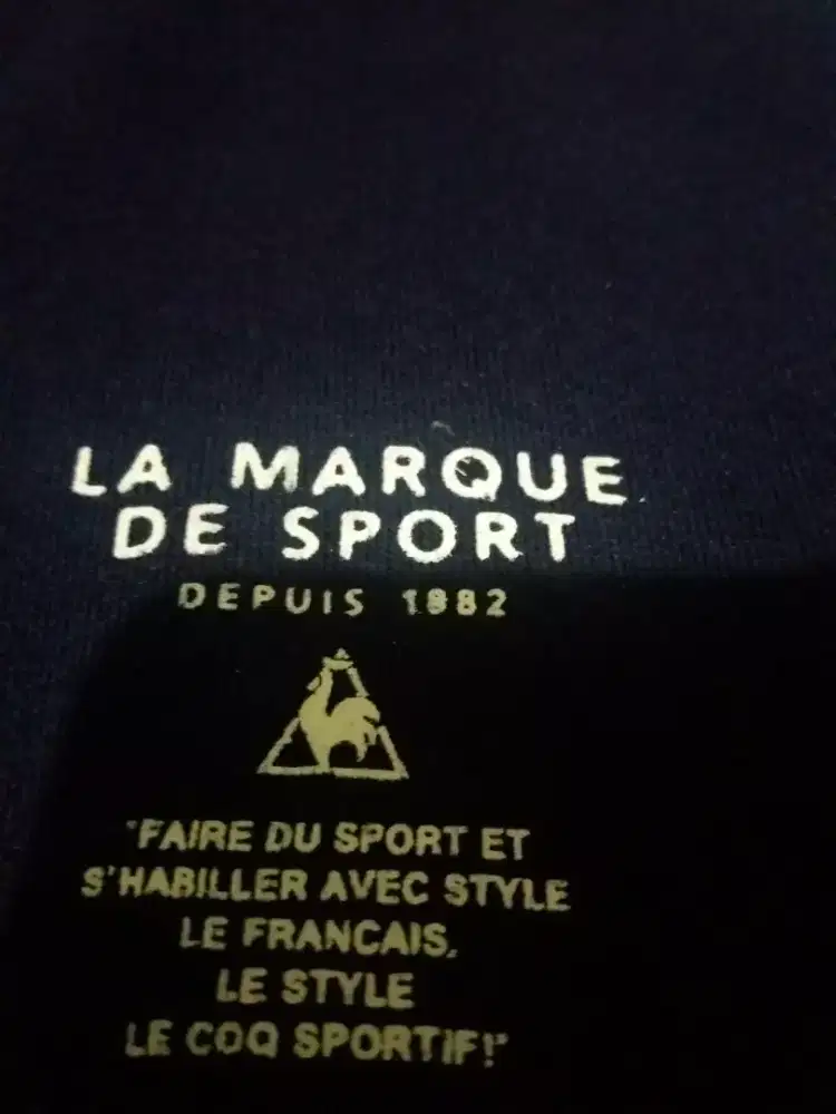 LE COQ SPORTIF  navy v neck