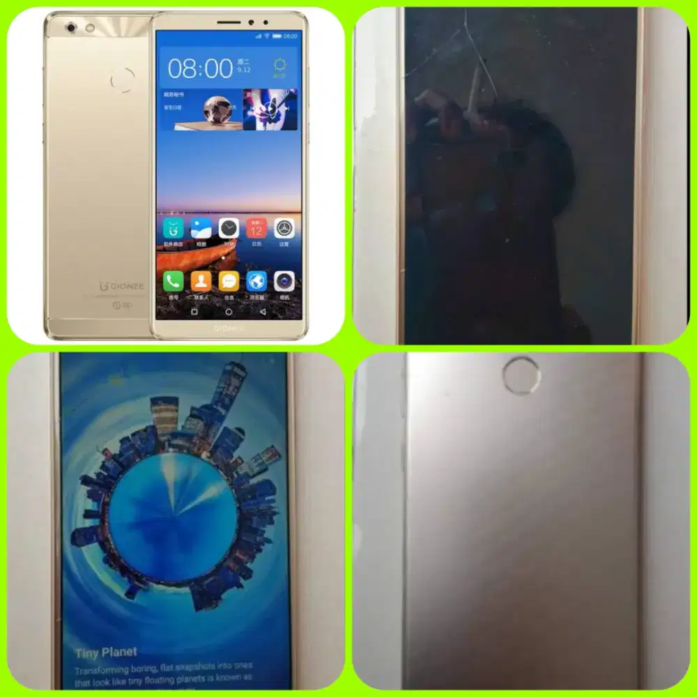 Gionee M7 Power Gione 4/64 GOLD FULLSET Ori Bekas Bagus Dr Baru Resmi