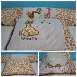 Bantal Dan Guling motif jerapah