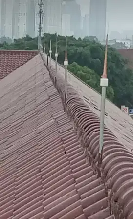 Pasang penangkal petir berkualitas