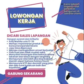 sales marketing online market place sosial media & sales lapangan