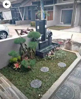 Taman minimalis - jasa taman - jual rumput - tukang taman - jual pohon