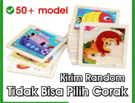 Puzzle kayu mainan anak edukasi