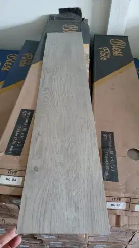 Jual Lantai kayu vinyl laminated ready stock