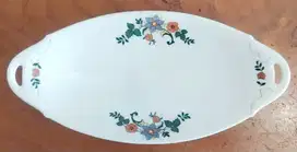 Dekorasi Piring Kuno Antik Bohemia Cekoslovakia