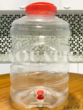 AQUATIC RED-GALON DISPENSER 19LTR,MOQ 200PCS