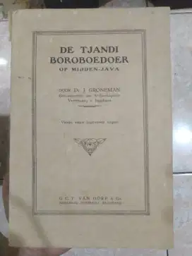 Buku langka Candi Borobudur antik 1902