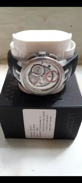 swatch chrono retrograde