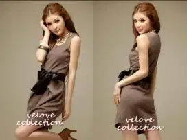 Dress Veloza +belt