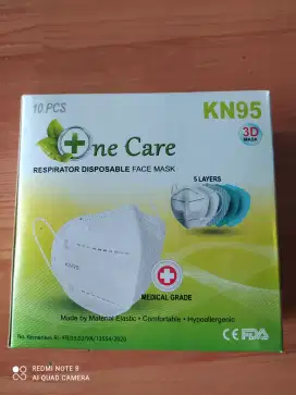 Respirator disposable face mask kn 95