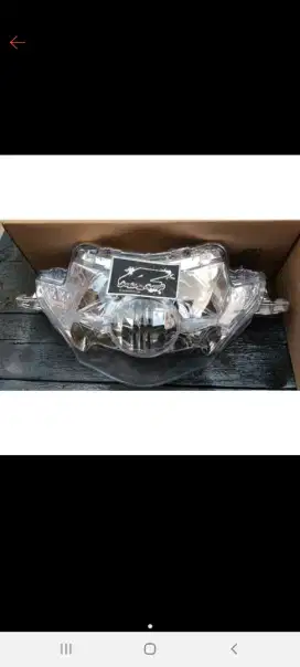 Lampu depan reflektor supra x 125 old