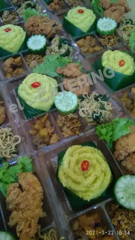 Nasi kotak / tumpeng nasi kotak