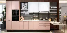 KITCHEN SET MINIMALIS TERBARU COSTUM