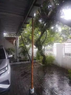 kanopi rangka besi holo