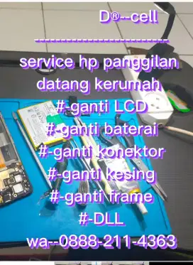 Ganti lcd smua hp panggilan