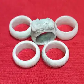 Cincin Batu Giok Burma Myanmar Full Ring Batu Giok Asli Natural