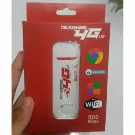 MODEM 4G LTE TELKOMSEL FLASH Up to 500Mbps Unlock ALL GSM